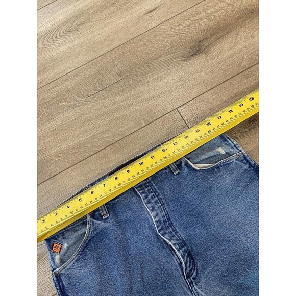 Wrangler FR Fire Resistant Relaxed Fit Jeans Mens 36x36 (Measures 34x33) Light - Picture 7 of 9